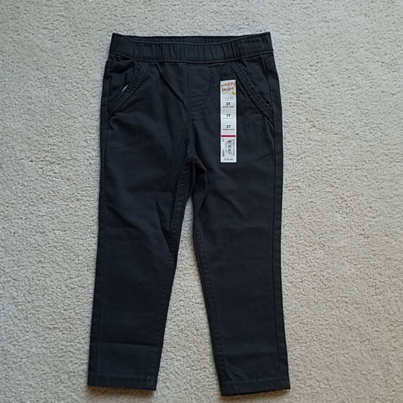 3 for $30. Charcoal grey woven pants - Picture 1 of 4